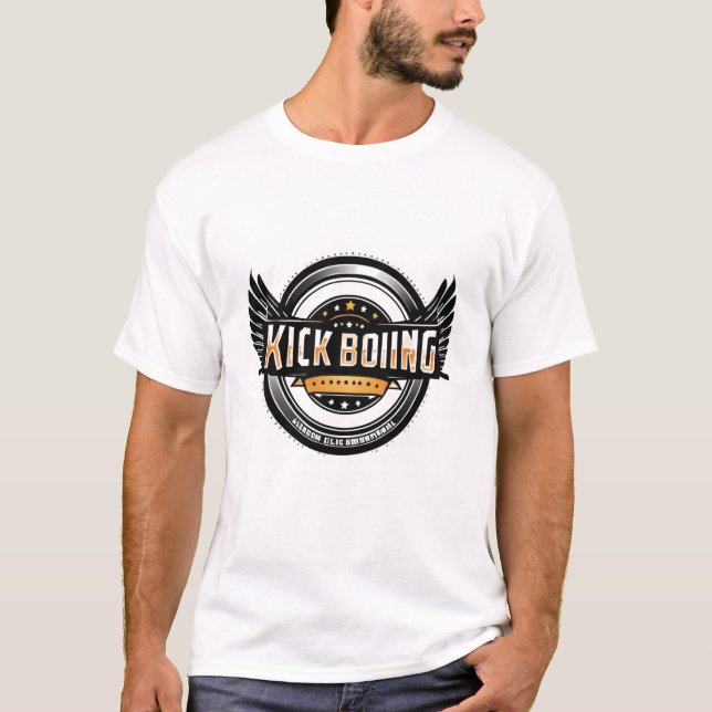 kick boking t shirt (Front)