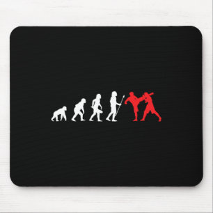 Kick-boxer Kickboxing Development Training Fight Mouse Pad