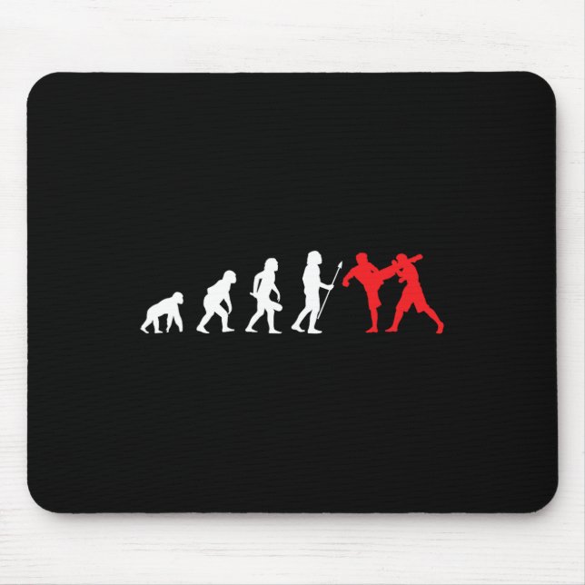Kick-boxer Kickboxing Development Training Fight  Mouse Pad (Front)
