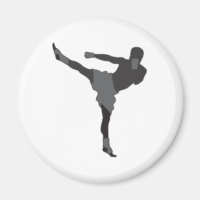 Kick Boxer Magnet (Front)