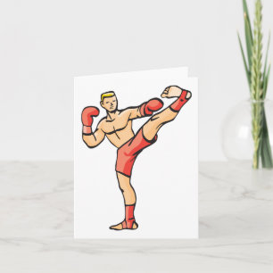 Kick Boxing Card
