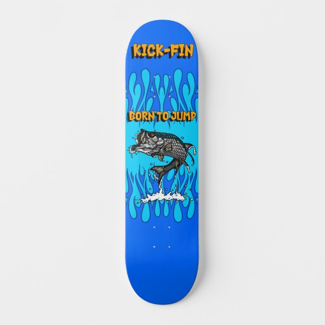 KICK-FIN: Tarpon Skateboard (Front)