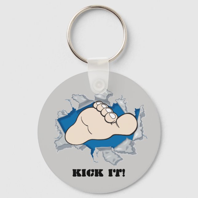KICK IT! KEY RING (Front)