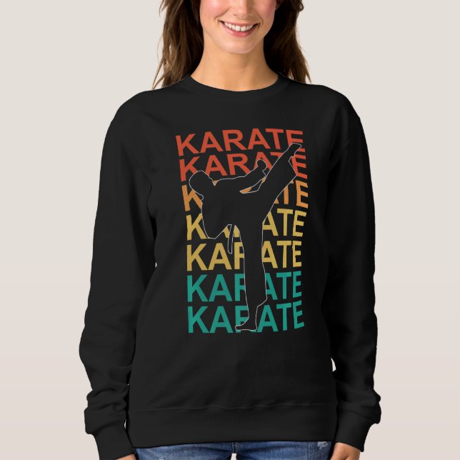 Kick  Karate Sweatshirt (Front)
