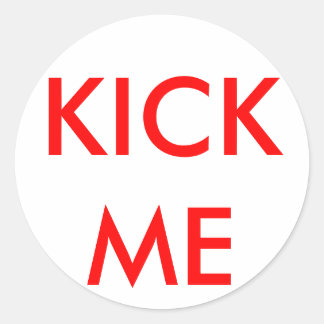 kick me stickers
