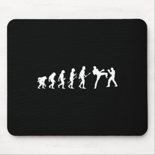 Kick Mma Kickboxing Boxer Boxing Human Evolution S Mouse Pad