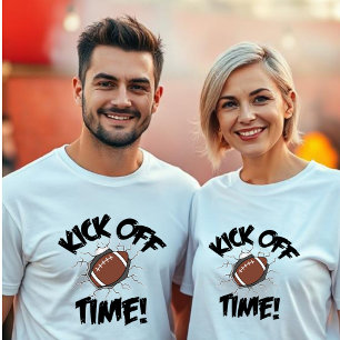 Kick Off Time - Football Unisex T-Shirt