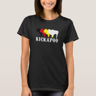 Kickapoo Tribe Nation Native Mexican Indian Medici T-Shirt