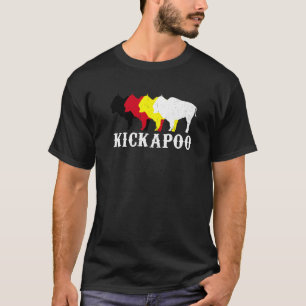 Kickapoo Tribe Nation Native Mexican Indian Medici T-Shirt