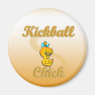 Kickball Chick Magnet