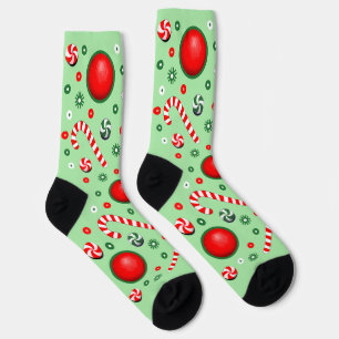 Kickball Christmas Holiday Gifts Socks