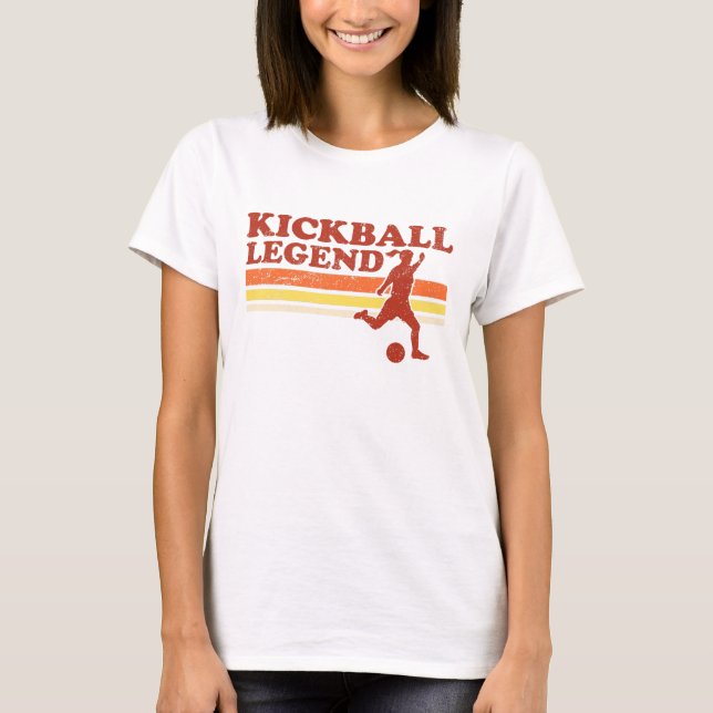 Kickball Legend T-shirt (ladies) (Front)