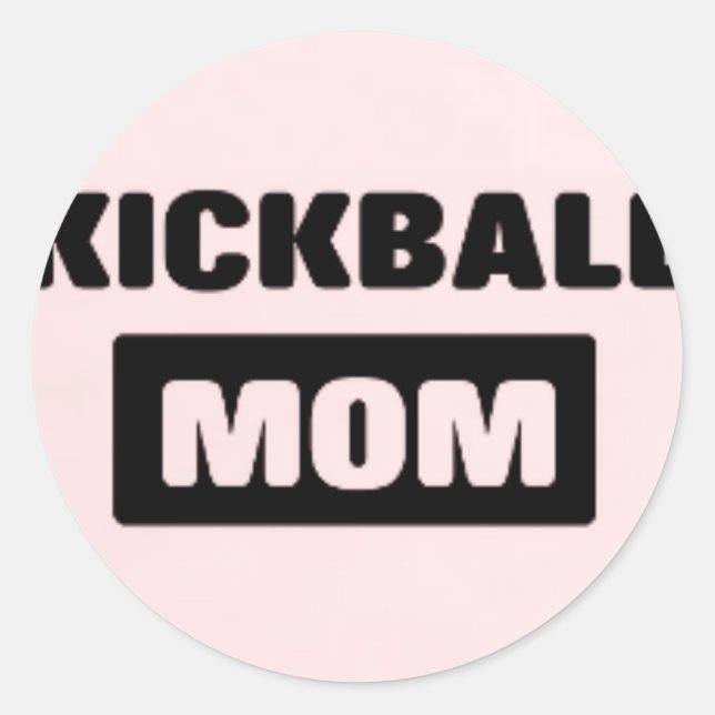 kickball mum Sticker (Front)