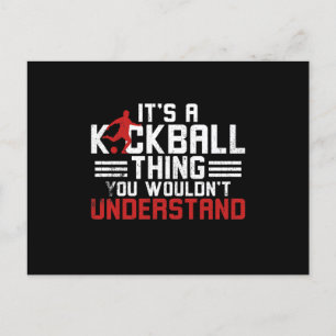 Kickball Thing You wouldn't understand Holiday Postcard