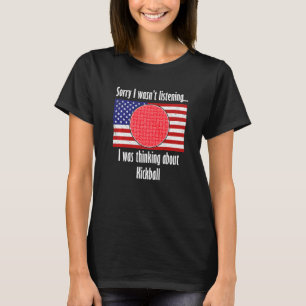 Kickball Training Ball Sports Kickball Player T-Shirt