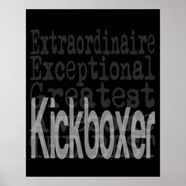 Kickboxer Extraordinaire Poster (Front)