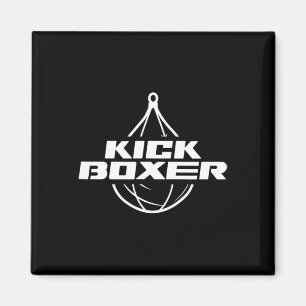 Kickboxer Kick Boxing Martial Arts Kickboxing Kick Magnet