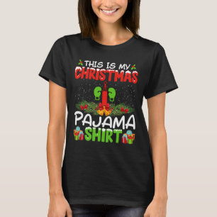 Kickboxer Kickboxing Xmas Pajama Shirt Christmas H