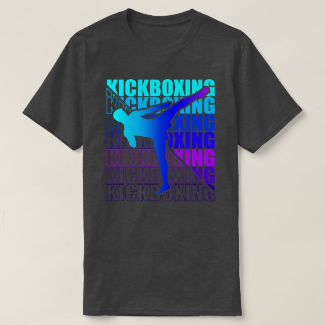 Kickboxer Martial Arts Kickboxing 18 T-Shirt (Design Front)