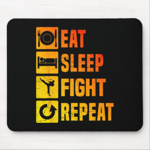 Kickboxer Men's Kickbox Kickboxing Boxing Mouse Pad