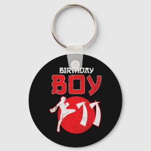 Kickboxing 11 Years Old Birthday Mma Martial Arts Key Ring