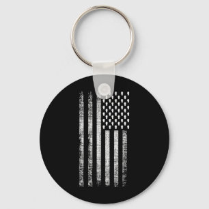 Kickboxing American Flag Key Ring