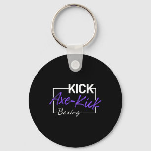 Kickboxing Axe Kick  Key Ring