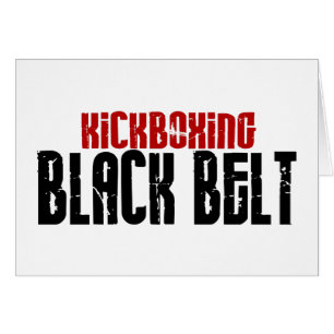 Kickboxing Black Belt Karate