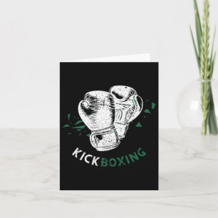 Kickboxing Boxing Gloves  Card