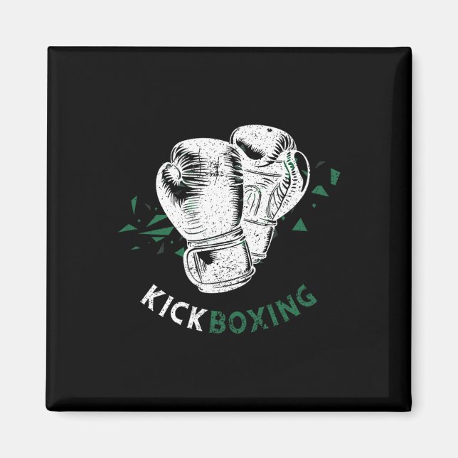 Kickboxing Boxing Gloves  Magnet (Front)