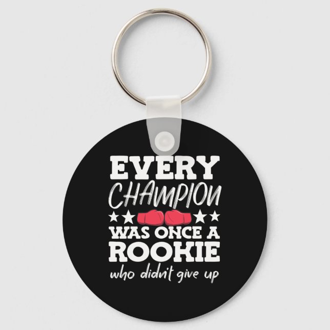 Kickboxing Boxing  Key Ring (Front)