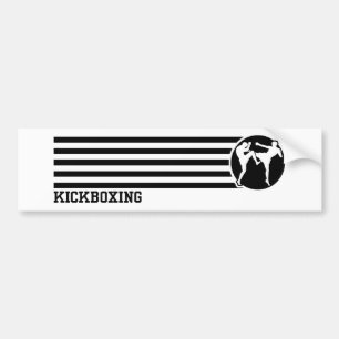 Kickboxing Bumper Sticker