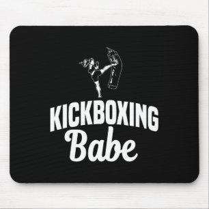 Kickboxing Bybe Kickboxer Karate Boxing Mma Fighte Mouse Pad