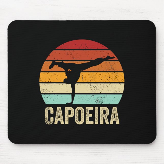 Kickboxing Capoeira  Mouse Pad (Front)