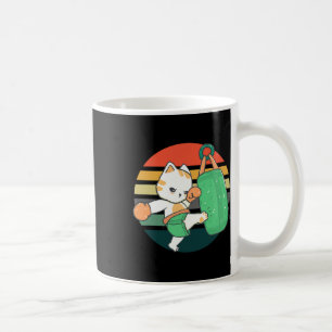 Kickboxing Cat Men Women Kids  Coffee Mug