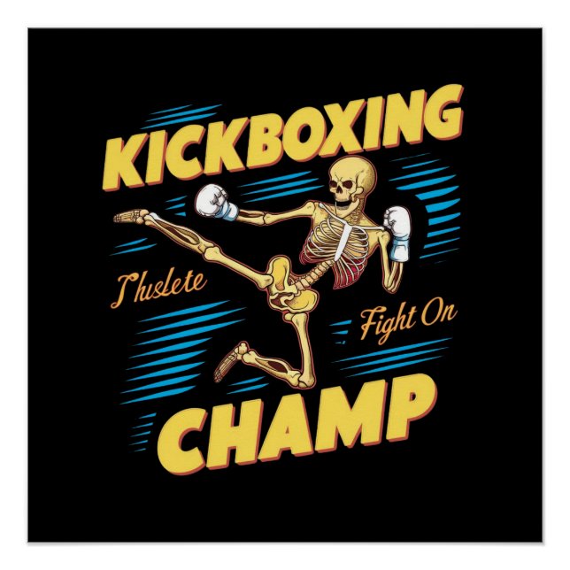 Kickboxing Champ Poster (Front)