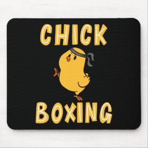 Kickboxing Chickboxing Kick Boxing Workout Mouse Pad