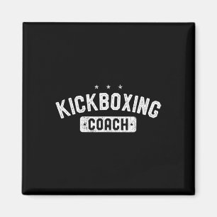 Kickboxing Coach Vintage Kickboxing Magnet