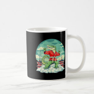 Kickboxing Crocodile Taekwondo Karate MMA Funny Coffee Mug
