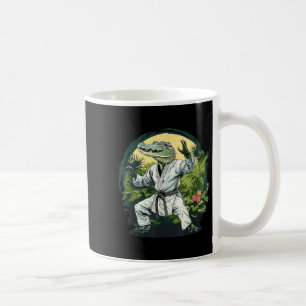 Kickboxing Crocodile Taekwondo Karate MMA Funny Coffee Mug