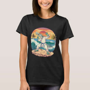 Kickboxing Crocodile Taekwondo Karate MMA Funny T-Shirt