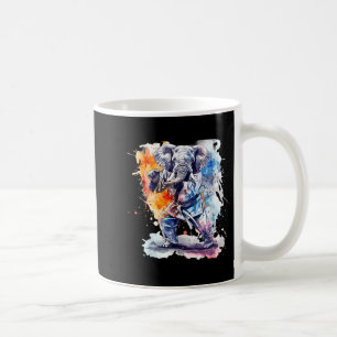 Kickboxing Elephant Taekwondo Karate MMA Funny Coffee Mug