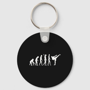 Kickboxing Evolution Karate Arti Taekwondo Judo Key Ring