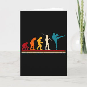 Kickboxing Evolution Kickboxer Karate Boxing Mma Card