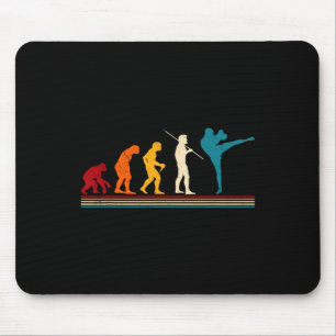 Kickboxing Evolution Kickboxer Karate Boxing Mma Mouse Pad