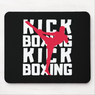 Kickboxing Fighter Mouse Pad