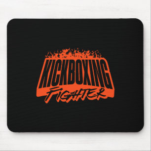 Kickboxing Fighter, Training, Sportswear, Boxing, Mouse Pad