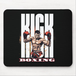 Kickboxing Fighting Style  Mouse Pad