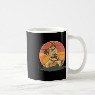 Kickboxing Fox Martial Arts Karate Jiu-jitsu Mma T Coffee Mug