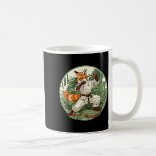 Kickboxing Fox Taekwondo Karate MMA Funny Martial Coffee Mug